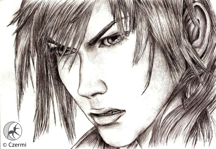 Ballpen portrait of Lightning Farron