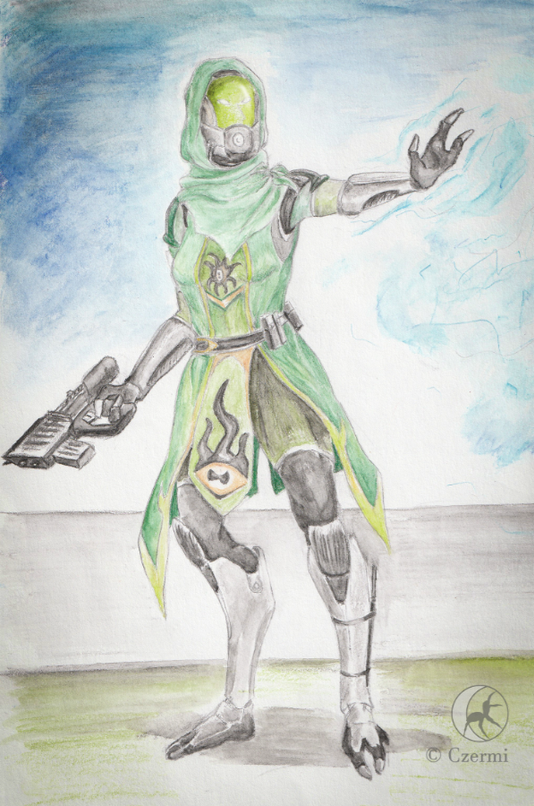 Quarian orginal character - full body